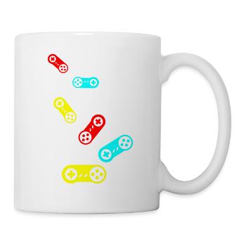 Gamepad Symbol Gamer - Mug - white - Right