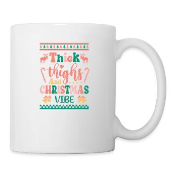 Weihnachten Père Noël Joyeux Noël - Mug blanc - blanc - Droite