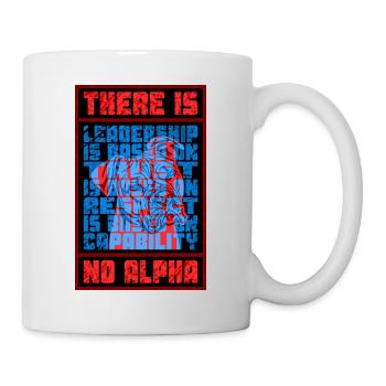There is no Alpha - Mug - white - Right