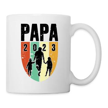 DAD 2023 FATHER'S DAY FATHER TWO CHILDREN - Mug - white - Right