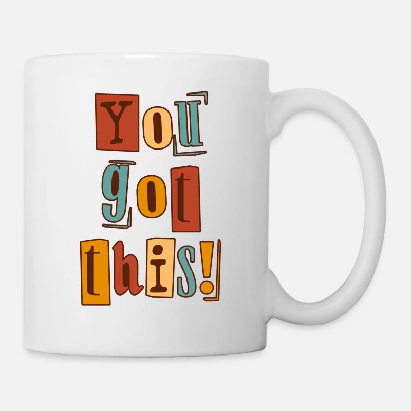 Vous avez ceci - Mug blanc - blanc