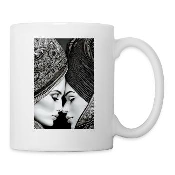 Dear Women Lesbian - Mug - white - Right