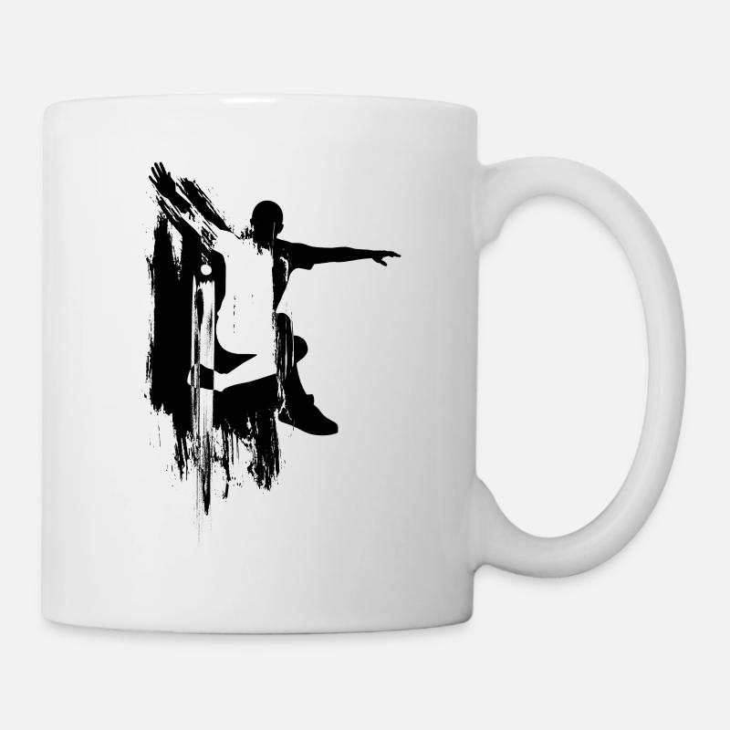 Footbag Hacky Sack Noir - Mug blanc - blanc