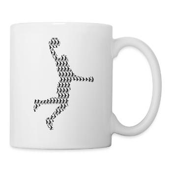Basketball Dunking Basketball Basketball Player - Mug blanc - blanc - Droite