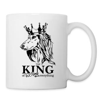 Saluki King Dog Saying Dogs Dog Wilsigns - Mug - white - Right