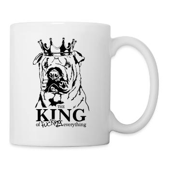 Shar Pei King Chien Disant Chiens Chien Wilsigns - Mug blanc - blanc - Droite