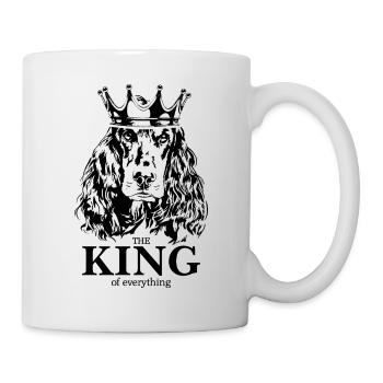 COCKER SPANIEL King Chien Disant Chiens Wilsigns - Mug blanc - blanc - Droite