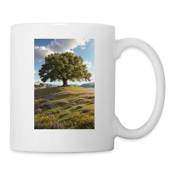 Tree, Wildflower Meadow - Mug - white - Right
