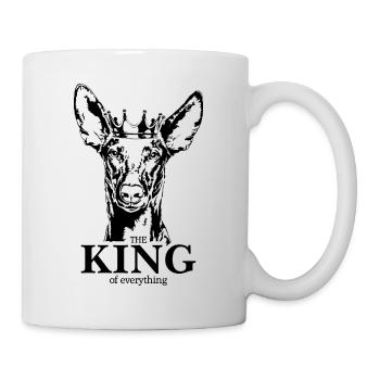 Pharaoh Dog King of Everything Saying Dogs - Mug - white - Right