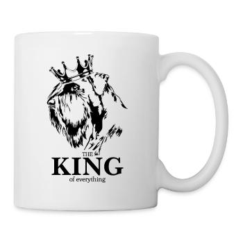 Schnauzer géant Roi de tout Chiens Wilsigns - Mug blanc - blanc - Droite