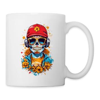 Sugar Skull - Mug - white - Right