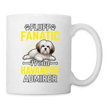 Fanatique de peluches Fier admirateur bichanais - Mug blanc - blanc - Droite