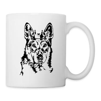 Tschechoslowakischer Wolfhund Krone Hunde Wilsigns - Tasse - Weiß - Rechts