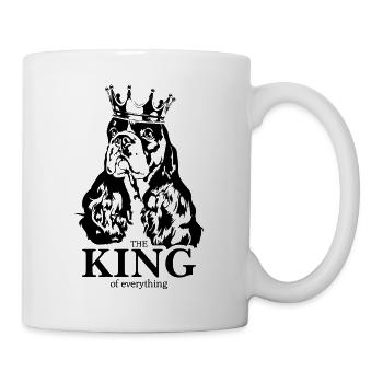 American Cocker Spaniel roi de tout les chiens - Mug blanc - blanc - Droite