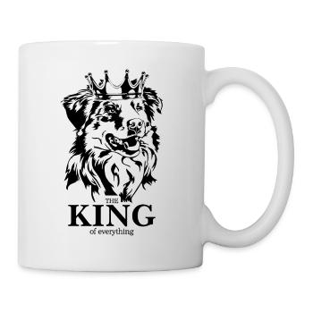 Berger australien roi de tout Wilsigns - Mug blanc - blanc - Droite