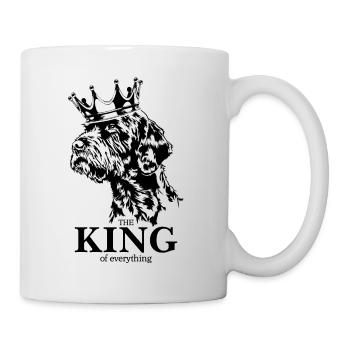 Cesky Fousek King of everything Dogs Wilsigns - Mug - white - Right