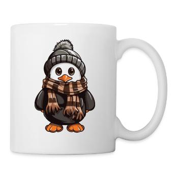 Penguin Cute Winter Comic - Mug - white - Right