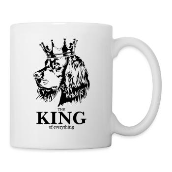 Gordon Setter King of everything Dog Wilsigns - Mug - white - Right