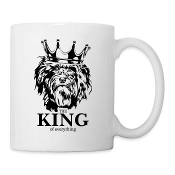Havaneser King of everything Hunde Wilsigns - Tasse - Weiß - Rechts