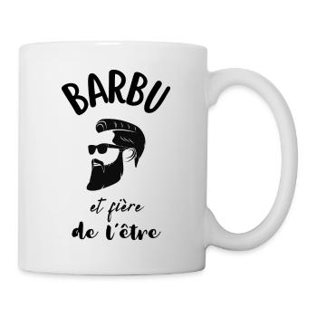 Barbu t-shirt cadeau homme humour - Mug blanc - blanc - Droite