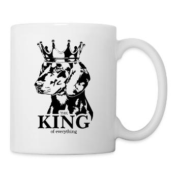 Slovensky Kopov King of everything Dogs Wilsigns - Mug - white - Right