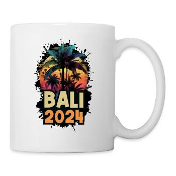 Bali 2024 Urlaub Spruch - Tasse - Weiß - Rechts
