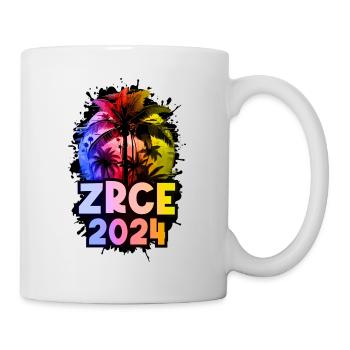 Zrce 2024 Bunt Urlaub - Tasse - Weiß - Rechts