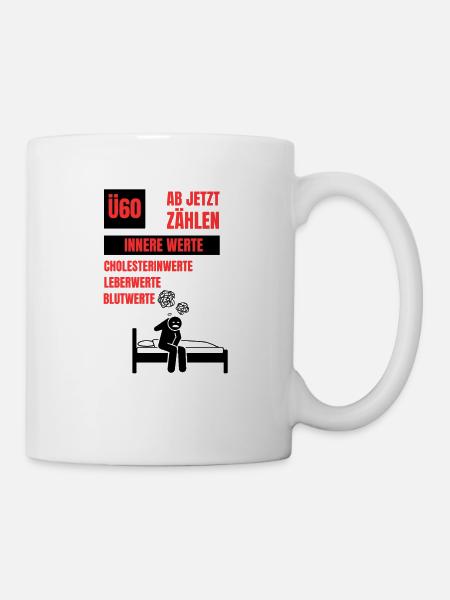 Over 60 - Values of Life - Mug - white