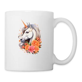 Licorne Rose Magique - Mug blanc - blanc - Droite