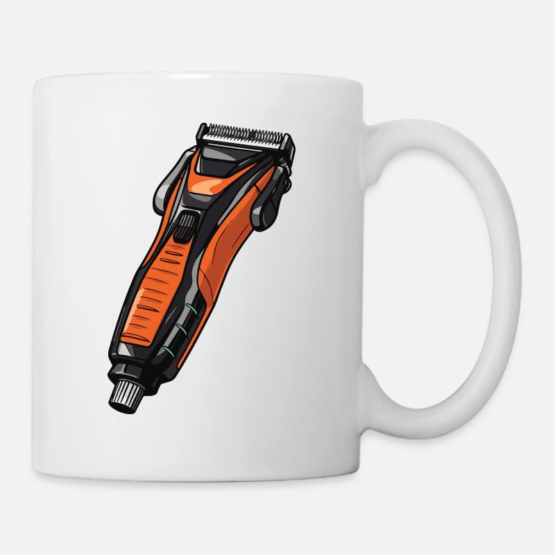 Tondeuses à cheveux - Mug blanc - blanc
