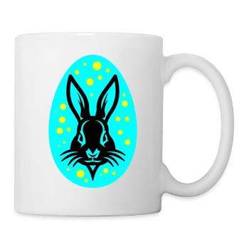 Osterei Osterhase Icon Ostern - Tasse - Weiß - Rechts