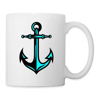 Anchor Icon - Mug - white - Right