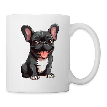 J’aime le bouledogue français - Bouledogue français - Mug blanc - blanc - Droite