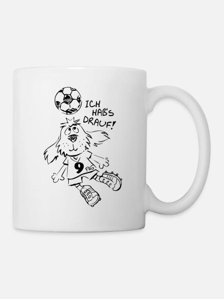 Ich hab's drauf Fußballer - Tasse - Weiß