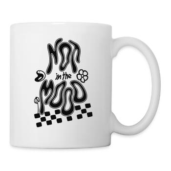 Pas dans l’ambiance Mood Design - Mug blanc - blanc - Droite