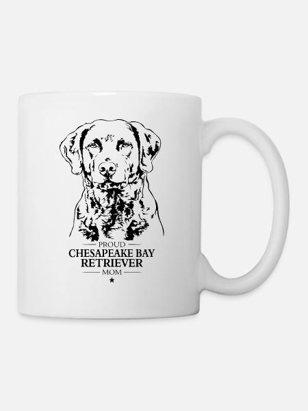 Chesapeake Bay Retriever Mom Hunde Hund Wilsigns - Tasse - Weiß