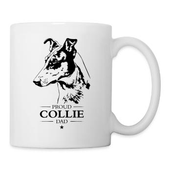Collie Shorthair Papa Chiens Chien Wilsigns - Mug blanc - blanc - Droite
