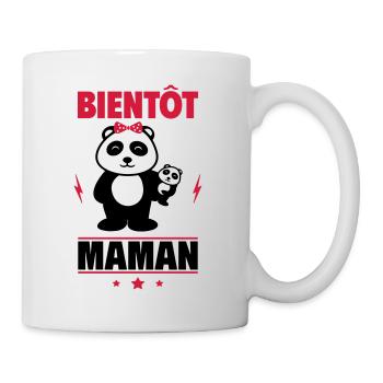 Je vais être maman,future mère - Mug blanc - blanc - Droite