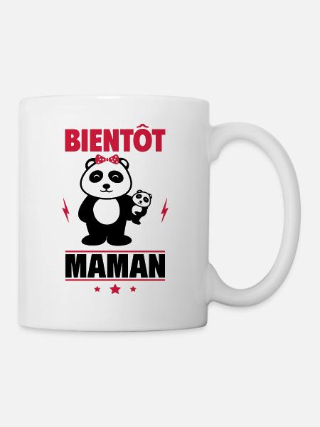 Je vais être maman,future mère - Mug blanc - blanc