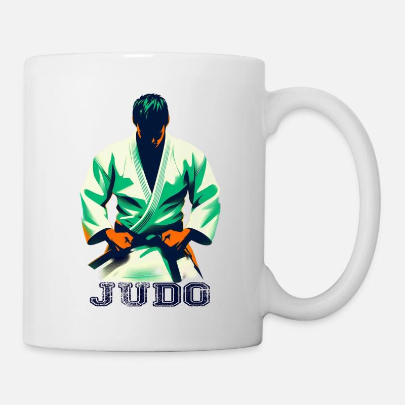 Judo - Tasse - Weiß