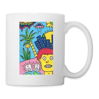 Der Mann aus der Stadt - Tasse - Weiß - Rechts