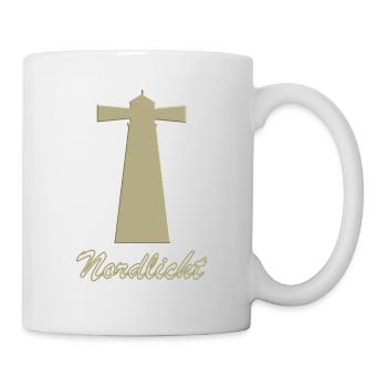 Northern Lights - Lighthouse - Coastal Children - Mug - white - Right