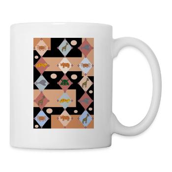 The nature of animals - Mug - white - Right