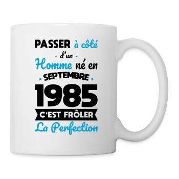 40th Birthday - Born in September 1985 - Mug - white - Right