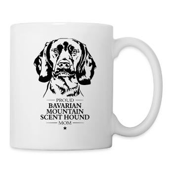 Montagne bavaroise Scent Hound Mom Dogs Wilsigns - Mug blanc - blanc - Droite