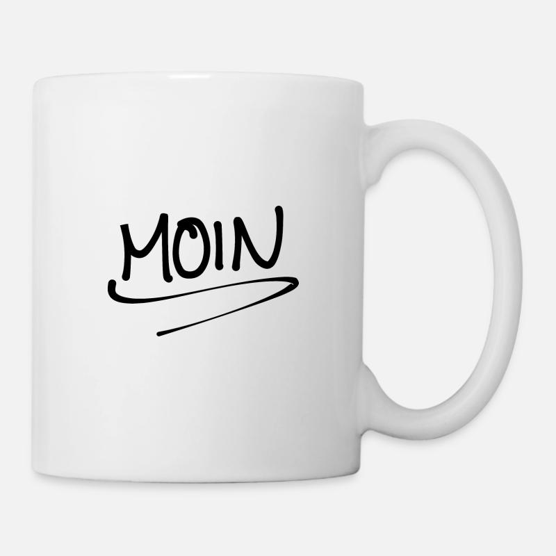 Moin - Tasse - Weiß