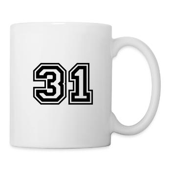 31 Number number - Mug - white - Right