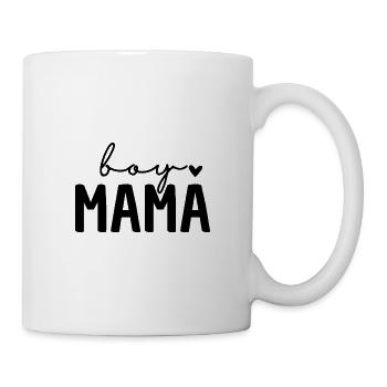 Boy Mama | Boy Mom Mom of a Boy Saying - Mug - white - Right