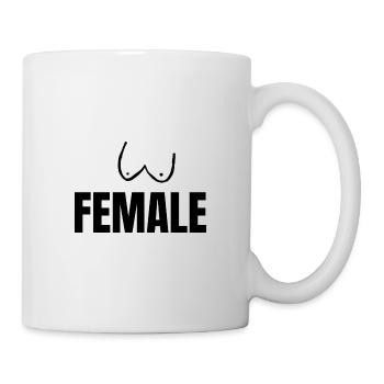 Female small - Tasse - Weiß - Rechts
