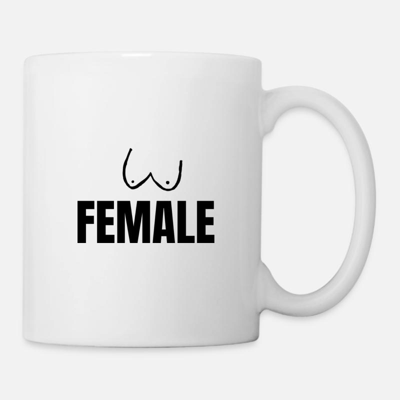 Female small - Tasse - Weiß